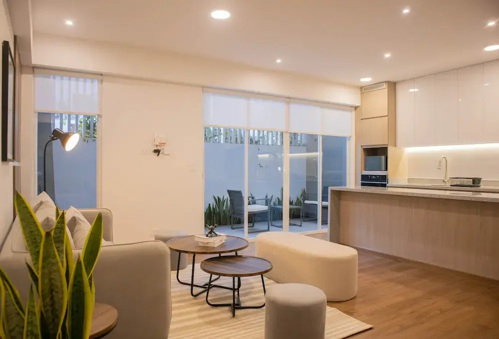 w Chic 2BR w Indoor Terrace in Miraflores