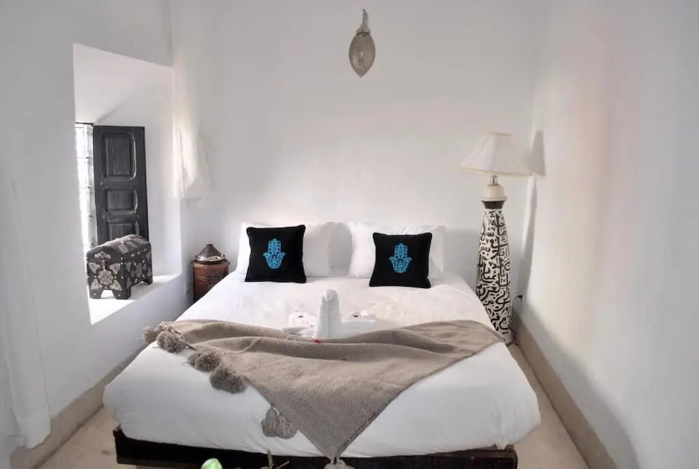 Standard Bleu Essaouira Double Suite (full double bed)