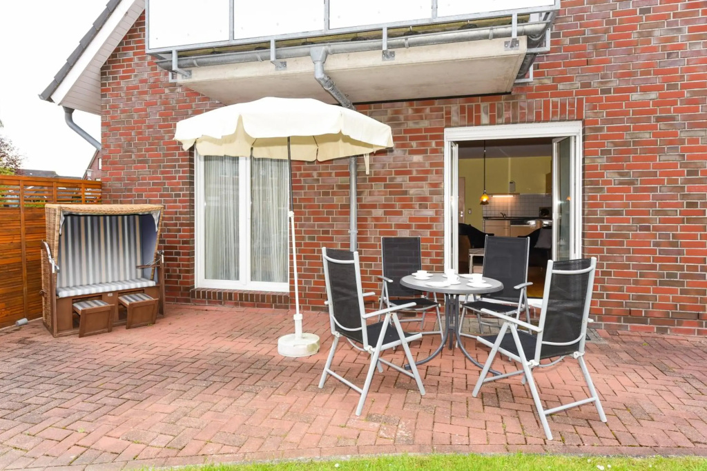 Ferienwohnungen mit Terrasse im Haus Seekieker