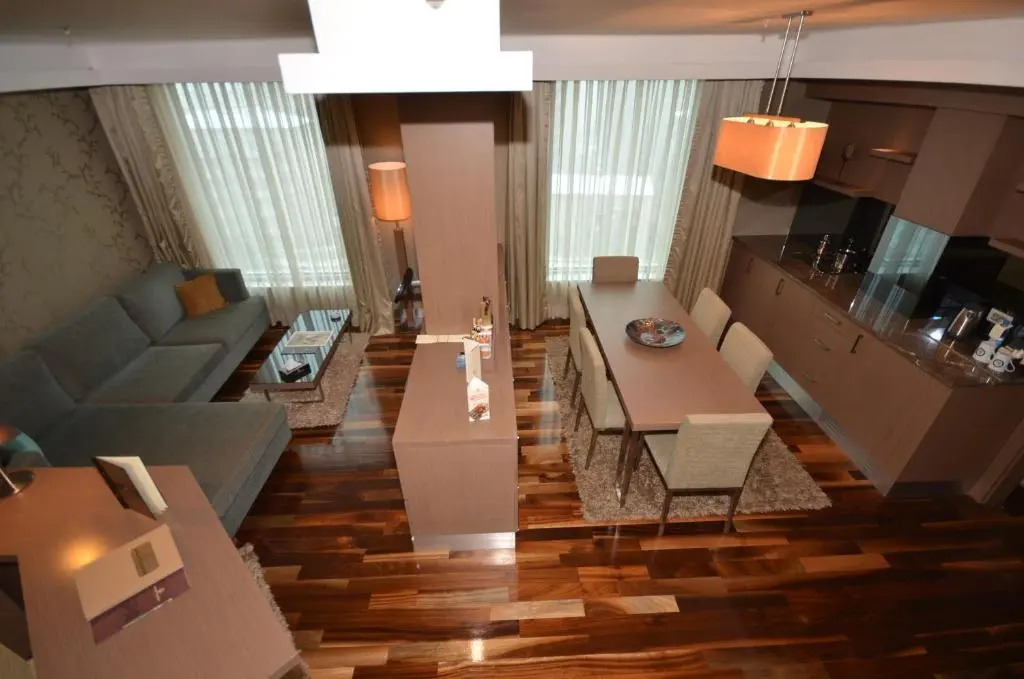 Люкс Residential с гидромассажной ванной и парилкой в Avantgarde Urban Levent