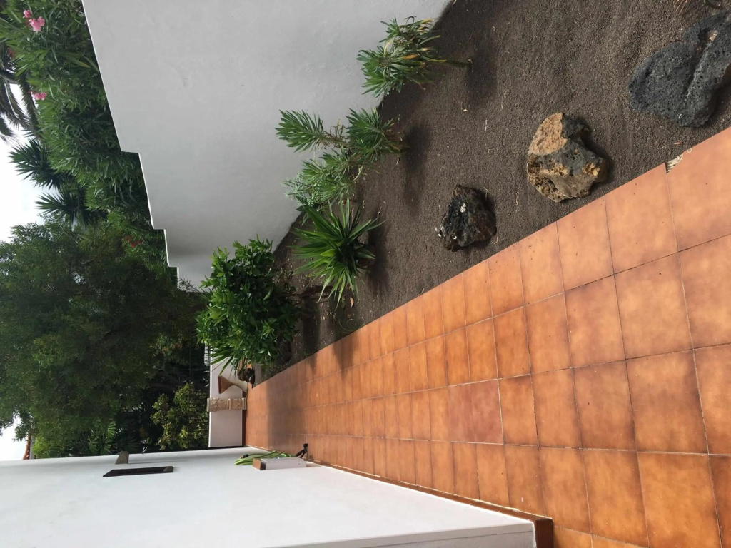 Apartamento con jardín y piscina B