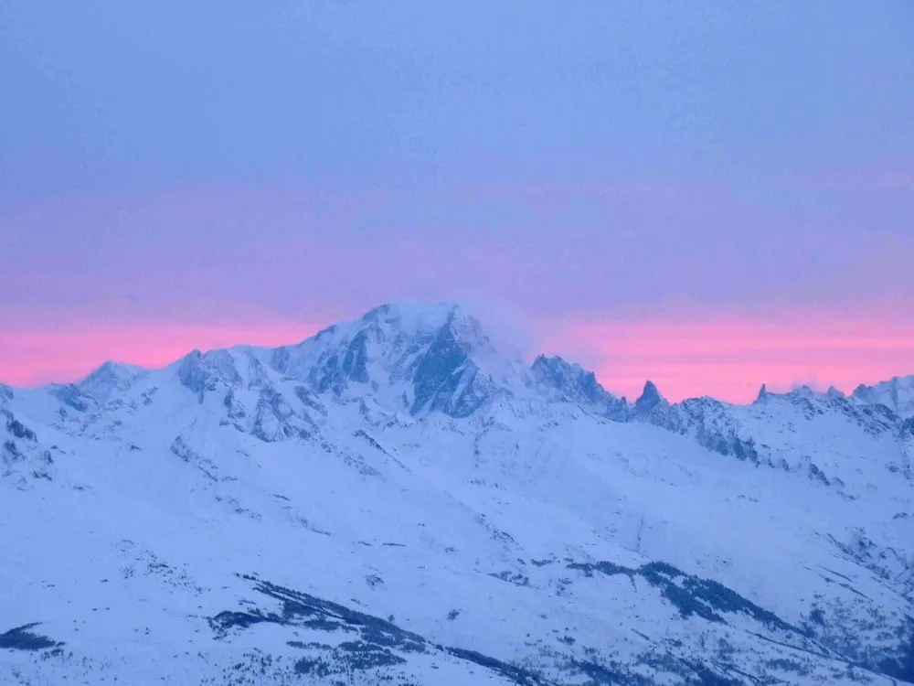 Apartment With 2 Bedrooms in Aime la Plagne, With Wonderful Lake View and Enclosed Garden