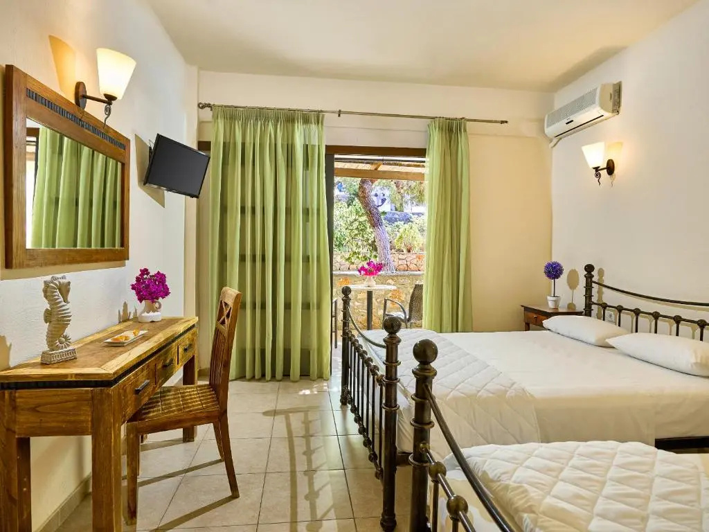 Standard Double room with balcony and with mountain view (full double bed)