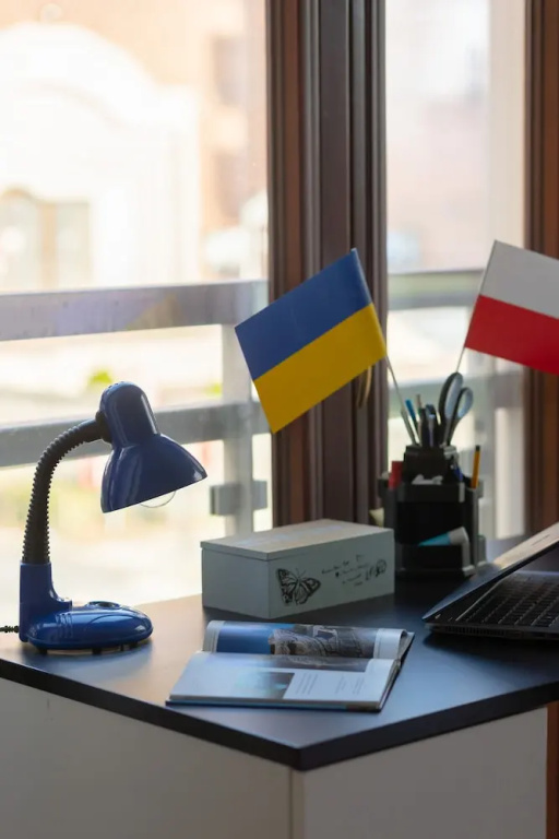 Warsaw Apartment Home Office by Renters