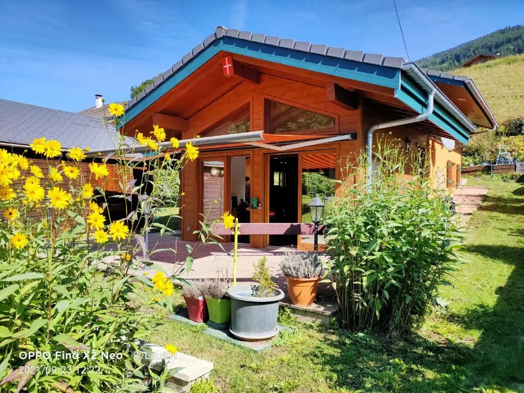 Voir la photo 3 — Chalet de 3 chambres avec jacuzzi jardin et wifi a Le Biot a 7 km des pistes