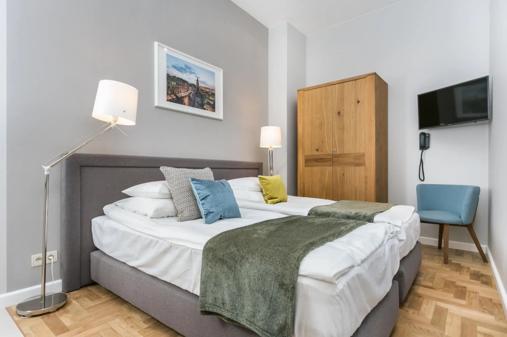 Venetian House Market Square Aparthotel - Chambres