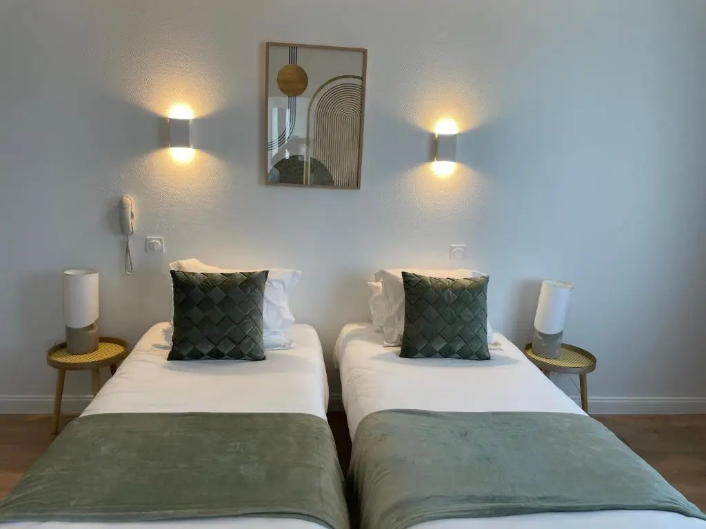 Hôtel Porte Mars Reims Gare Centre - Chambres