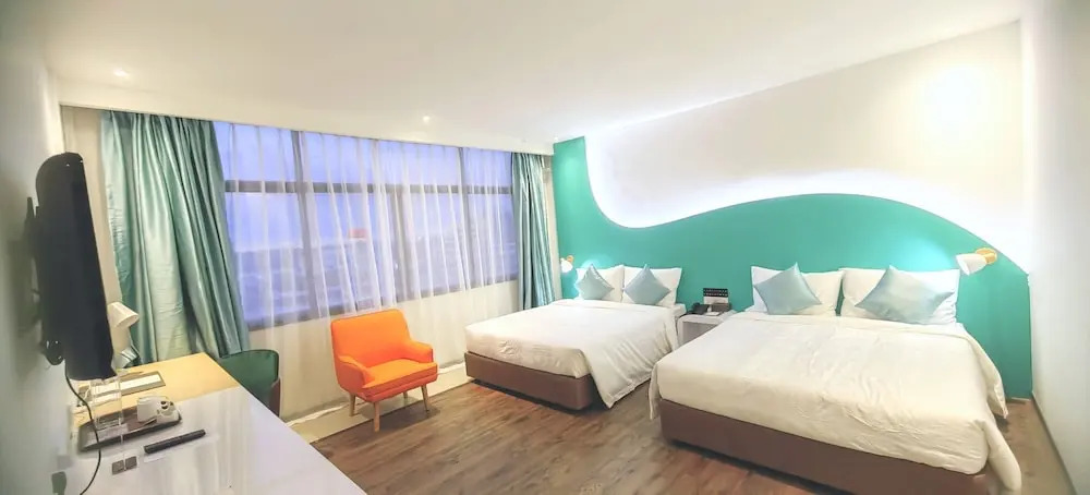 豪華觀景四人房