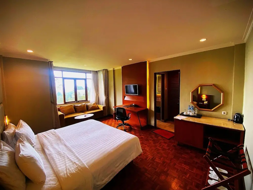 Superior Double room with mountain view (full double bed)