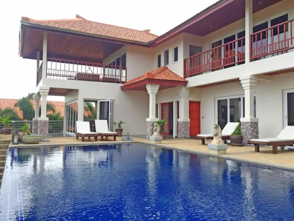 2 Pools & Seaview! Villa Serena 6BR, Klong Khong