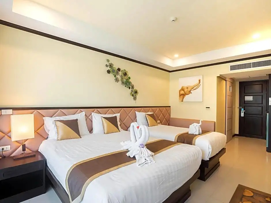 Двухместный номер Deluxe 2 отдельные кровати в Baan Sailom Resort