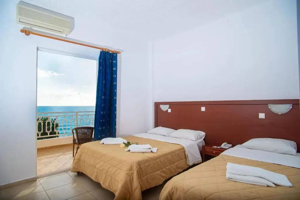 Standard Double room with partial sea view (twin beds)