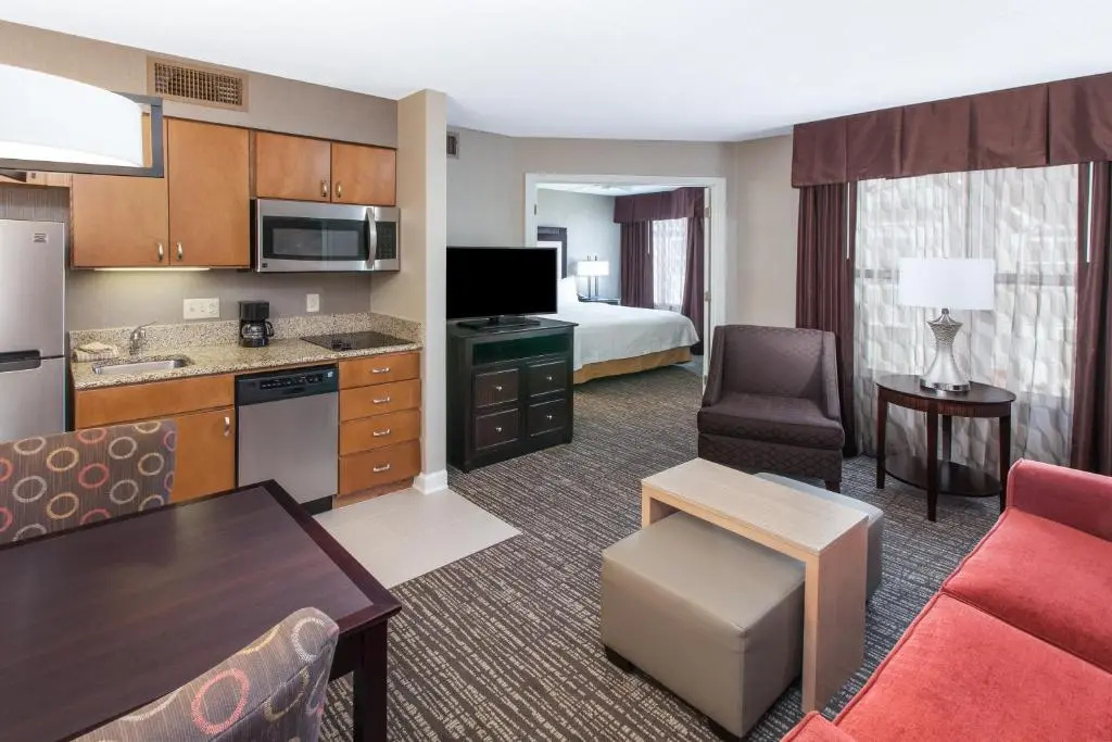 Homewood Suites by Hilton Indianapolis-Keystone Crossing - Chambres