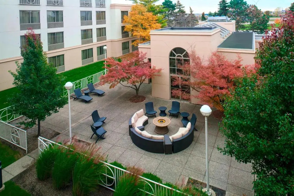 Detroit Metro Airport Marriott - Chambres
