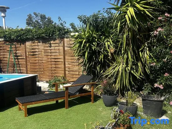 Pleasant house with garden and pool
