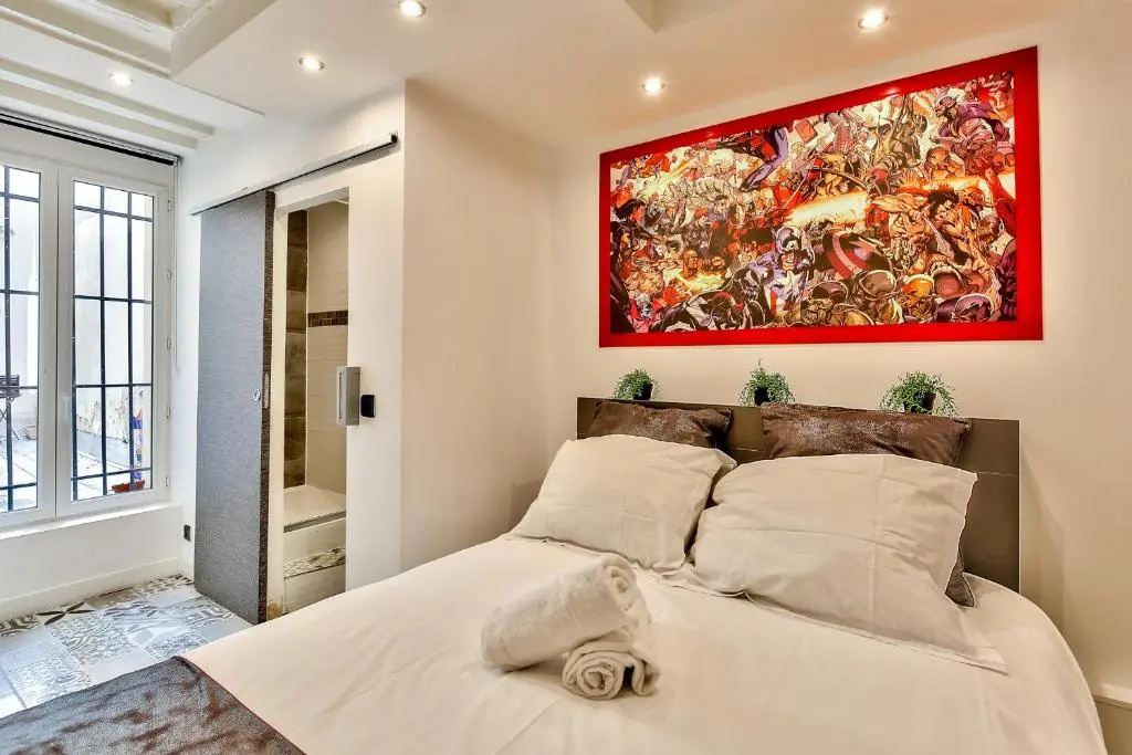 15 - Atelier Montorgueil Super Heros - Chambres