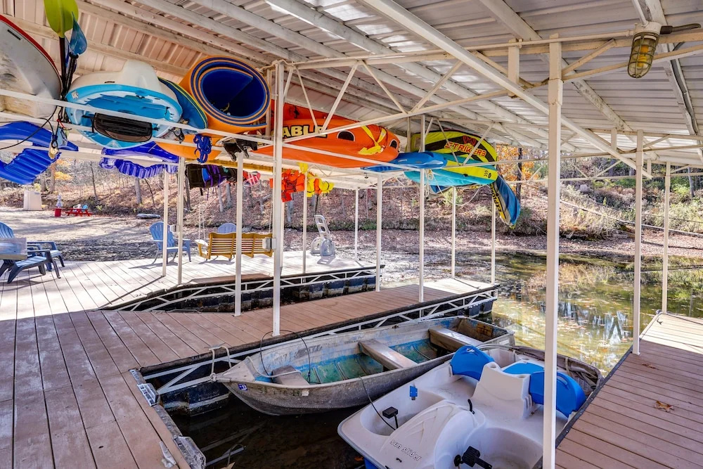 Private Boat Dock: Sunrise Beach Home w/ Fire Pit