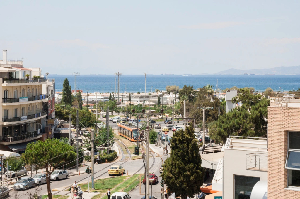 3BD Luxury Sea View Penthouse Downtown Glyfada by The Olon