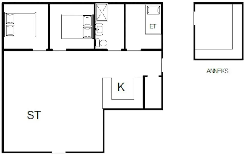 4 Star Holiday Home in Norre Nebel