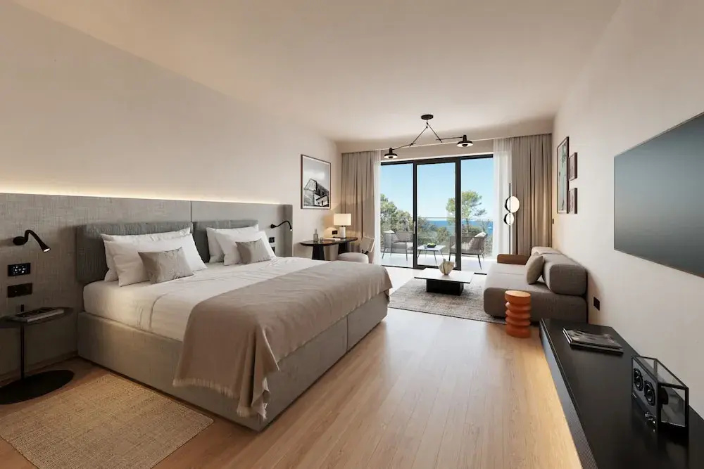 Suite with balcony and with sea view