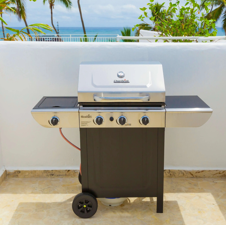 Punta Cana Beachfront Apartment with BBQ & Private Terrace
