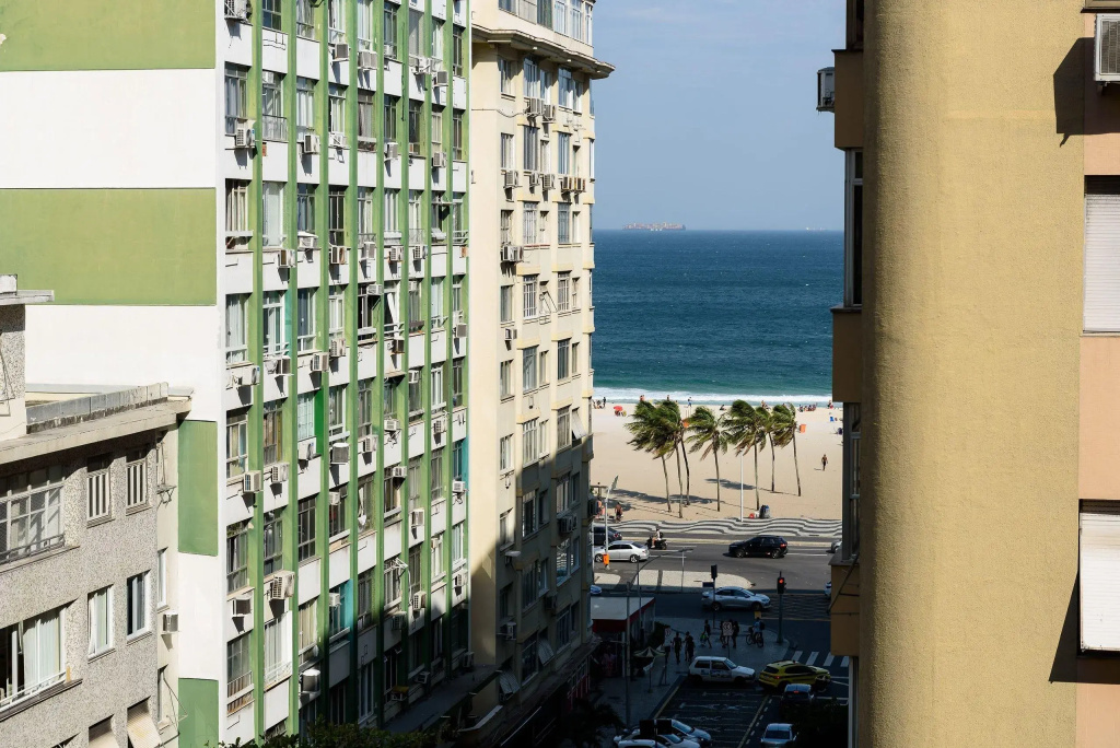 2 Quartos Em Copacabana C/ Vista Mar | Pj 135/808