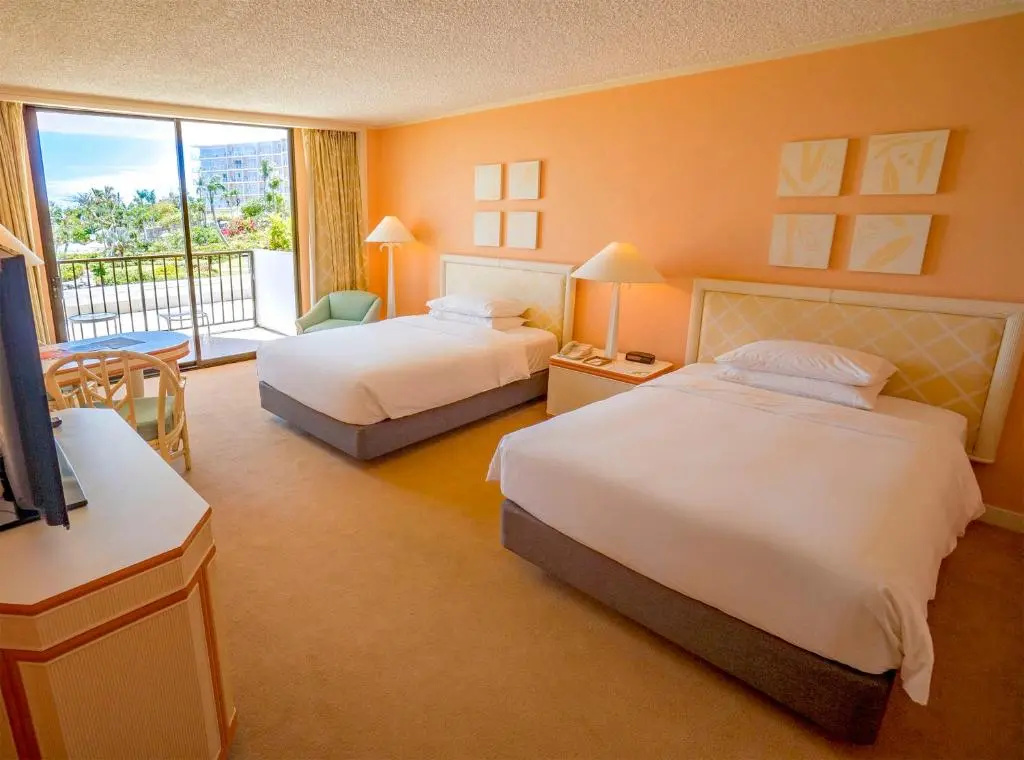 Standard Double room with ocean view (twin beds)