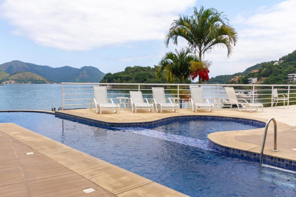 Отель Apartamento pé na areia, vista cinematográfica!, фото 20