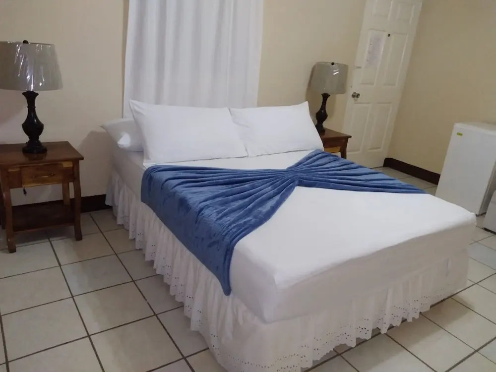 豪華四人房，配有雙人床