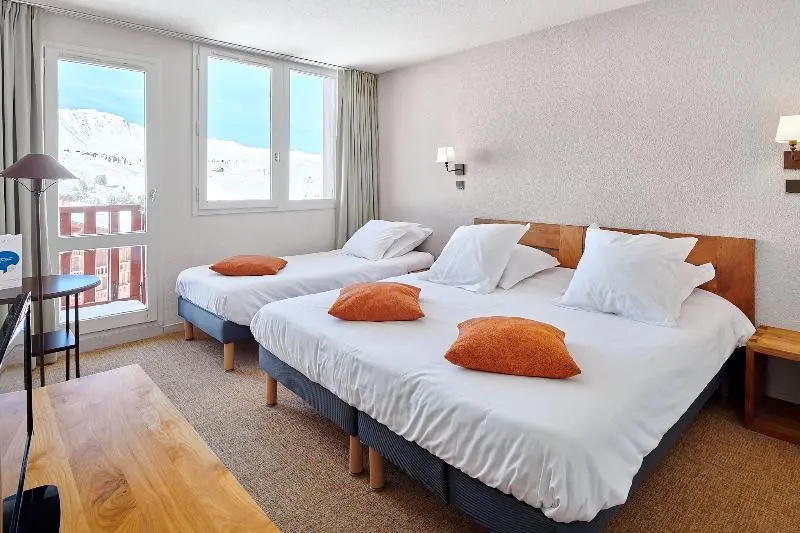 Hôtel l'Eden des Cimes - Vacances Bleues - Belle Plagne 2100 - Chambres