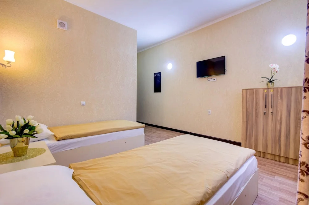 Кровать в общем номере в Classic Hostel
