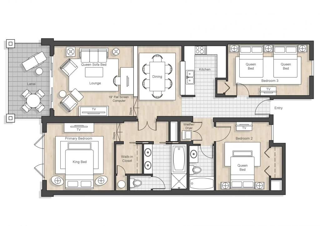 3-Bedroom Villa 315 in Kahuku