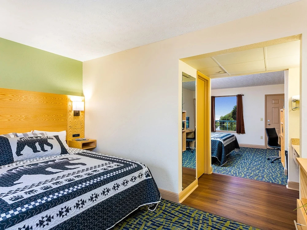 Deluxe room with balcony and with river view