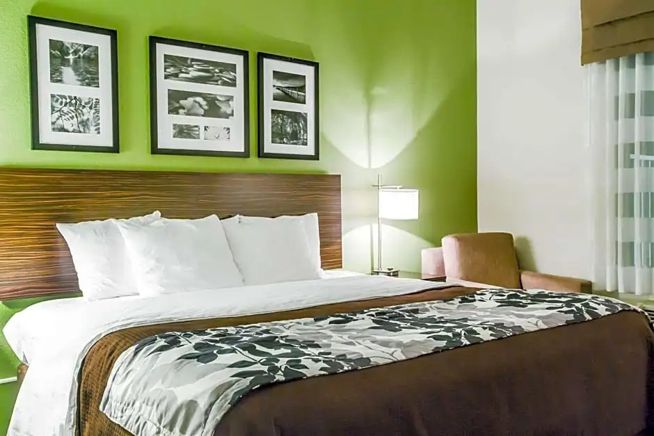Sleep Inn & Suites Marion - Military Institute - Chambres