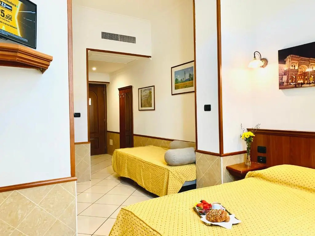 Standard Quadruple room with balcony