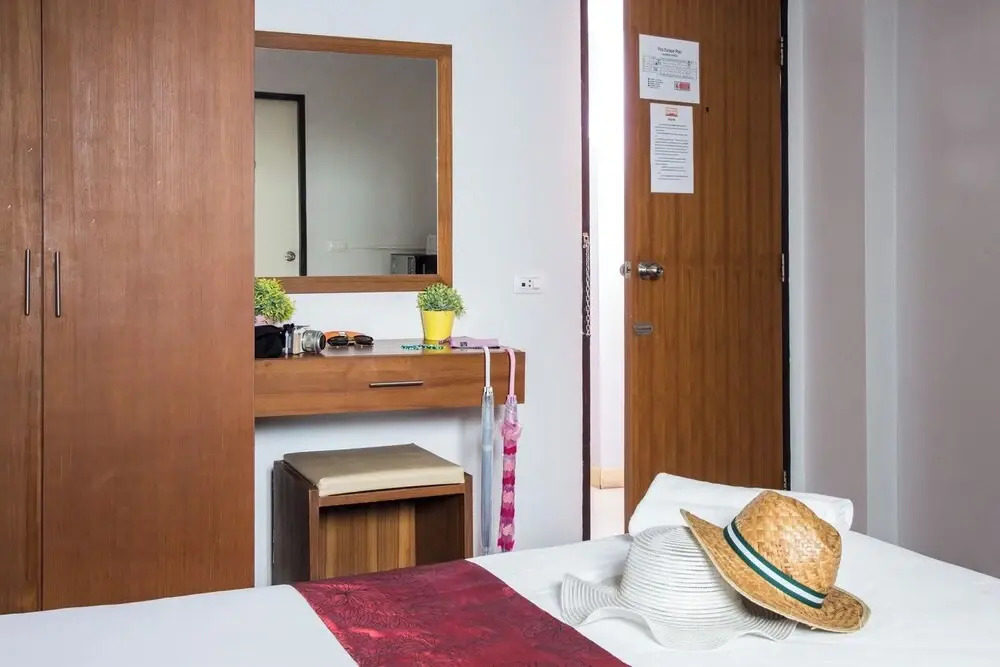 Двухместный номер Deluxe двуспальная кровать в Eco Hostel Hua Hin