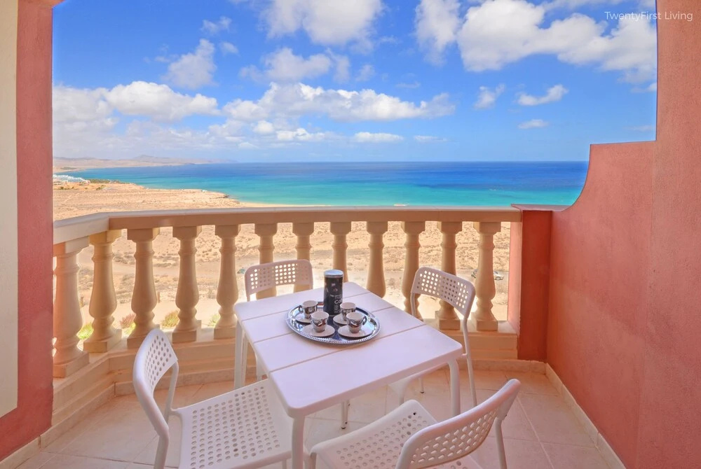 New & Modern Flat with Ocean View & Free Wifi - Sotavento Beach, Costa Calma (S)