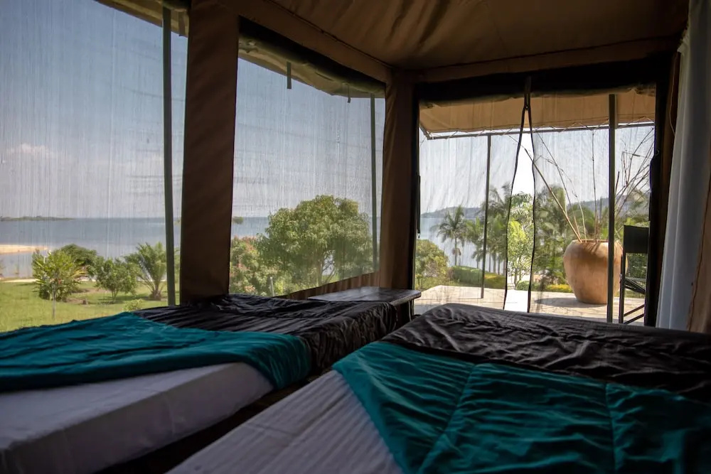 Room in Lodge - Find a Quiet Beach Resort at Rushel Kivu Resort!