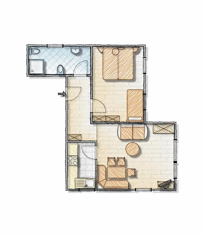 1 Bedroom Apartment