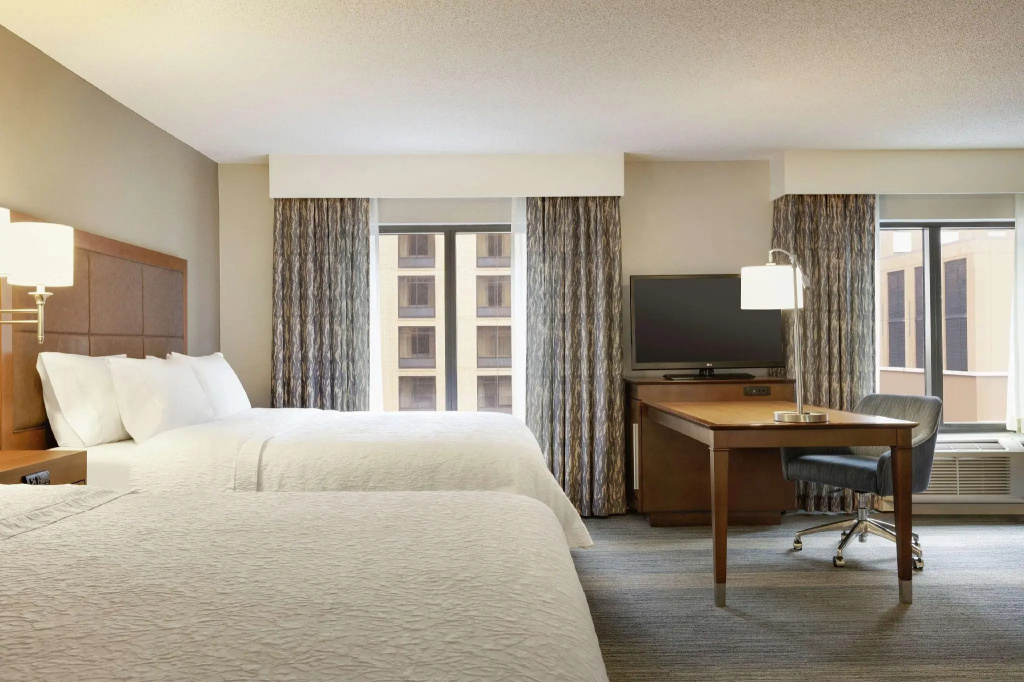 Hampton Inn & Suites Nashville Downtown - Chambres