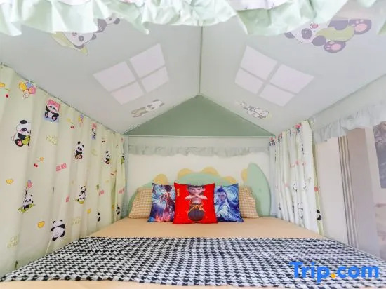 Тент в Rizhao Shuohai Seaview Homestay (Wanpingkou Branch)