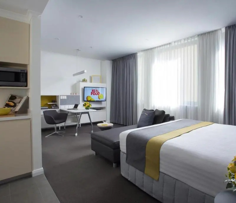 Citadines St Georges Terrace Perth - Chambres