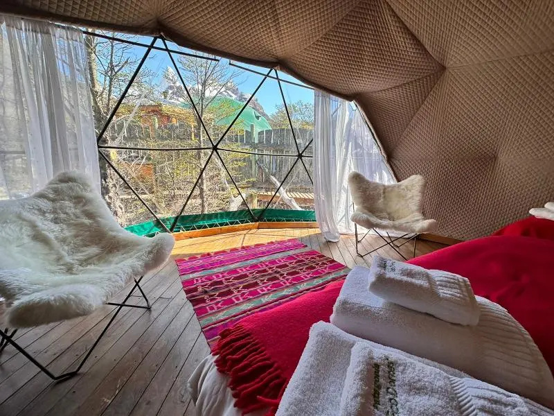 Patagonia Eco Domes Hotel - Chambres