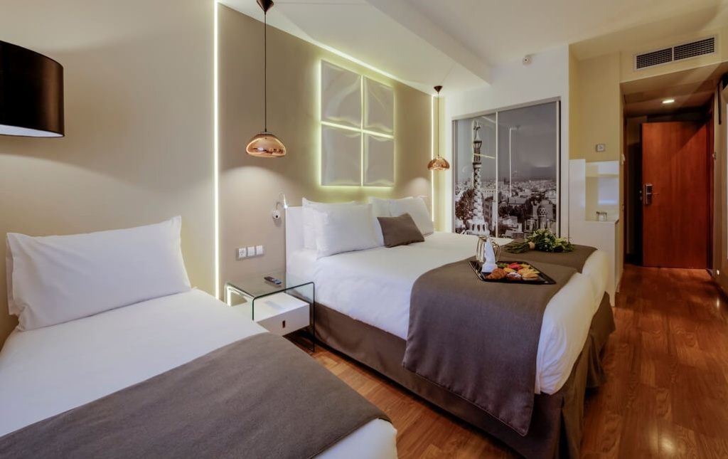 Hotel Evenia Rosselló - Chambres