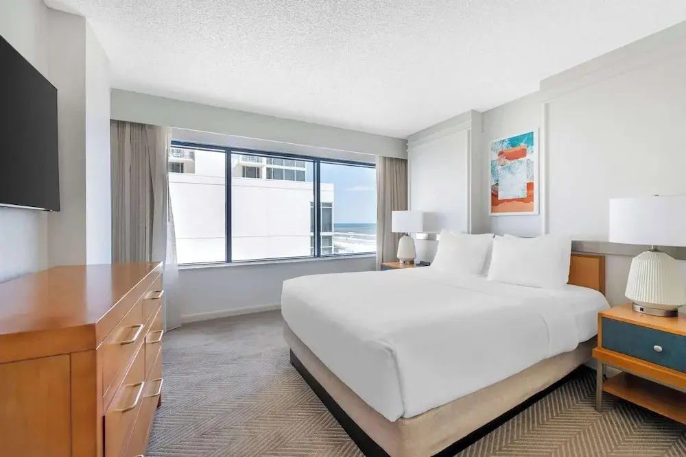 Double Studio with ocean view (full double bed)