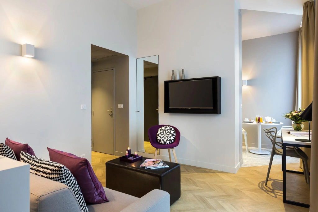 Citadines Opéra Paris - Chambres