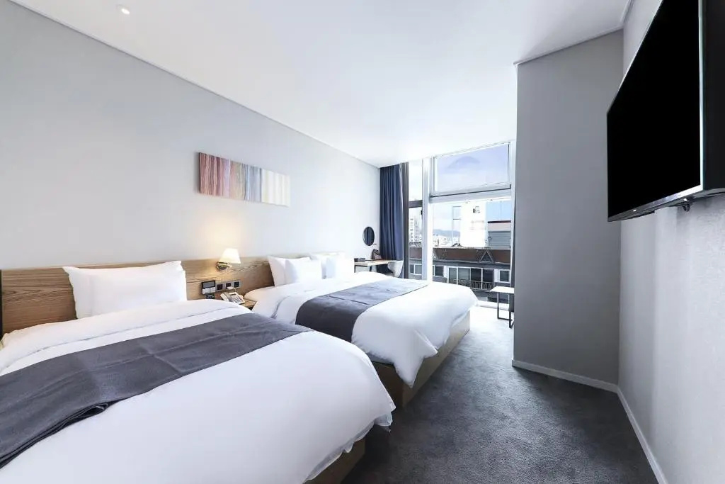 Superior Double room with city view (twin beds)