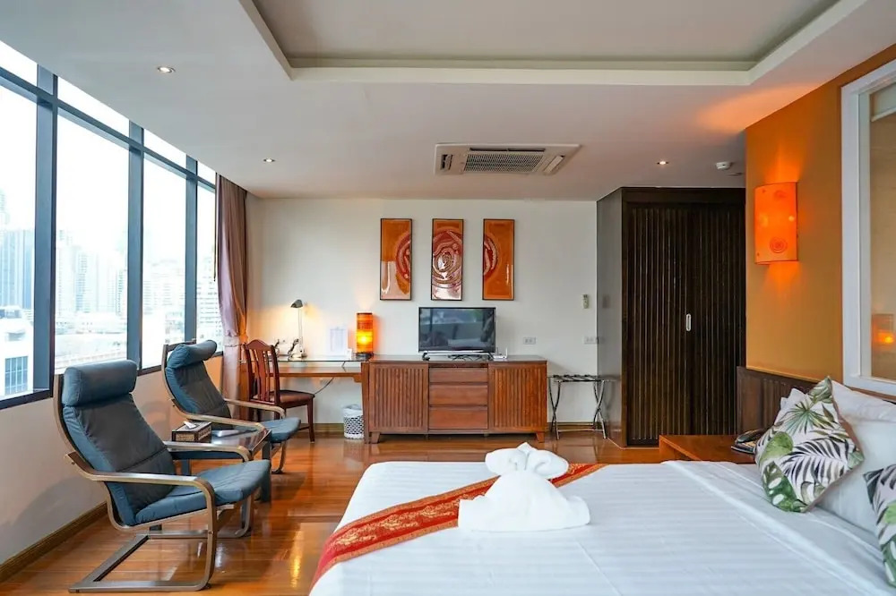 Люкс Deluxe в Hotel Mermaid Bangkok