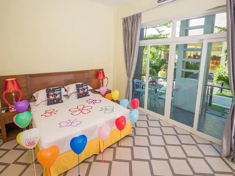 Ocean Blue Ngwe Saung Beach Hotel - Chambres
