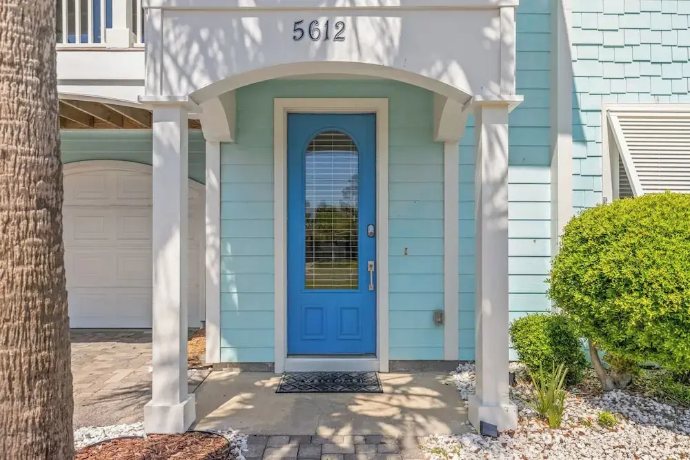 Seafoam Beautiful 3BR Home With Heated Private Pool - 4 Min Walk to Beach!